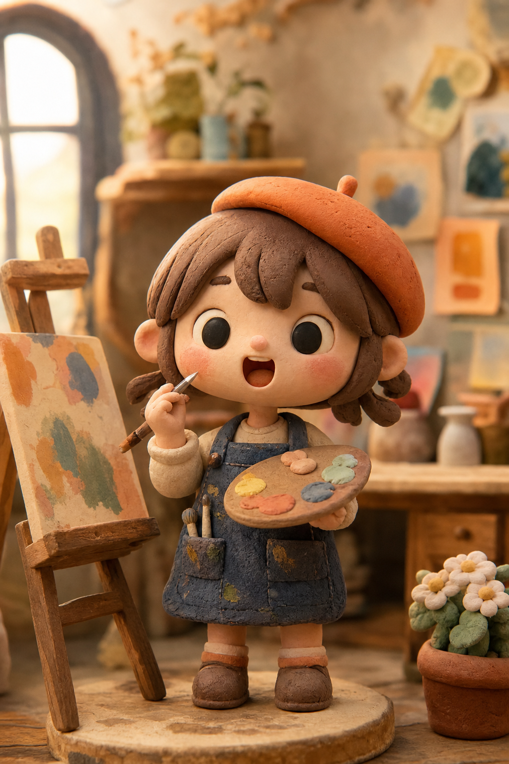 Claymation 黏土動畫|可愛 IP 社群頭像